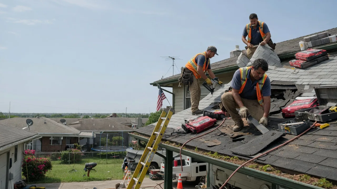 Roof Repair in Fate, TX near me